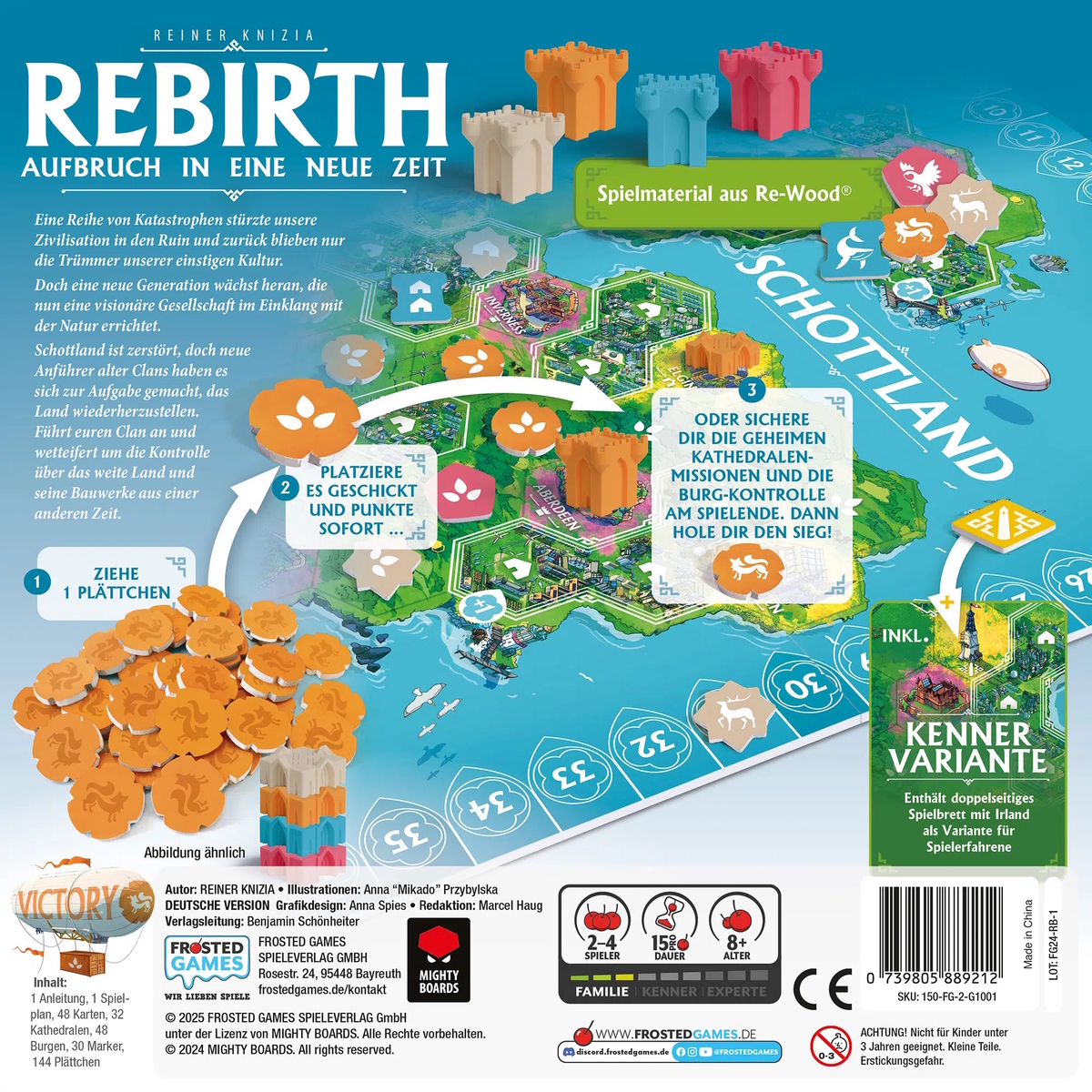 Weitere Ansicht: Rebirth: Aufbruch in eine neue Zeit | Reiner Knizia
