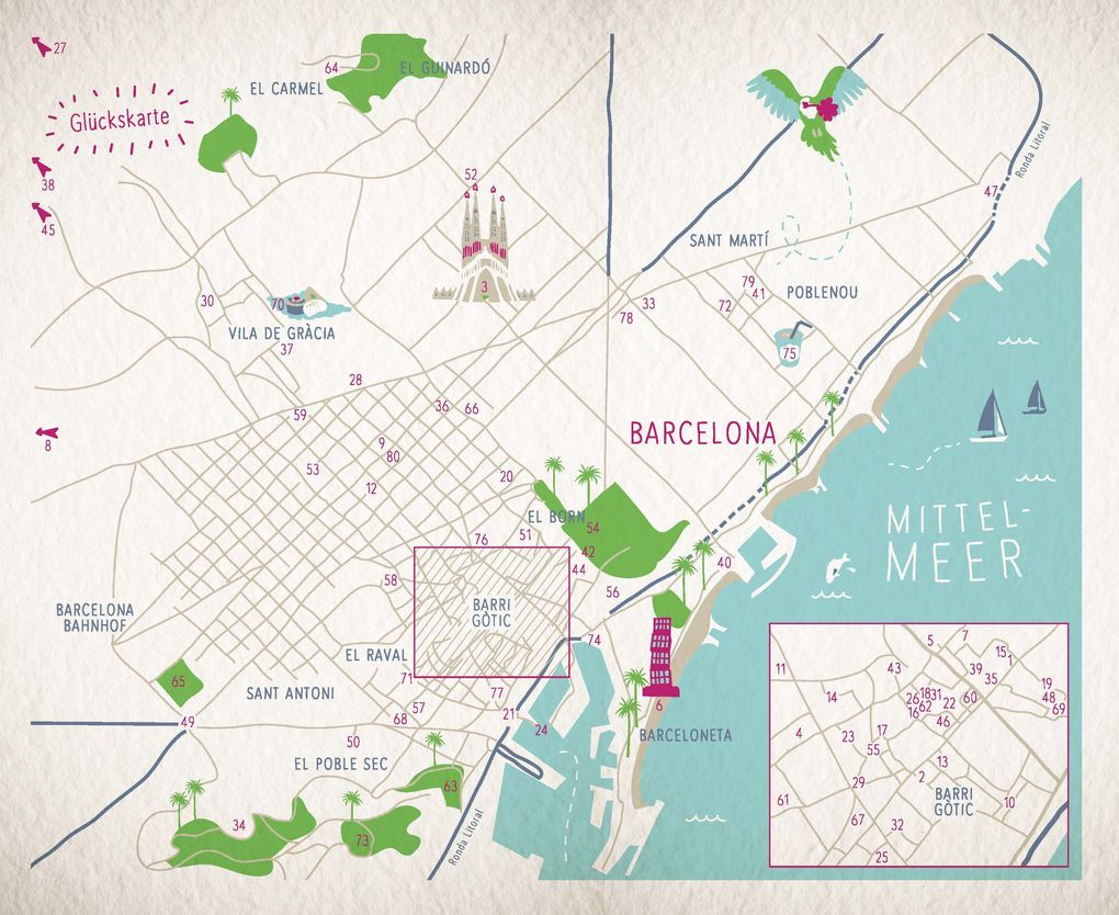 Weitere Ansicht: Glücksorte in Barcelona | Nicole Biarnés
