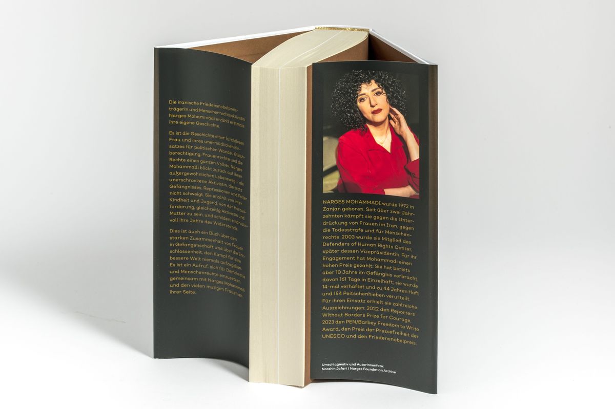 Weitere Ansicht: Eine Frau hört niemals auf zu kämpfen | Narges Mohammadi