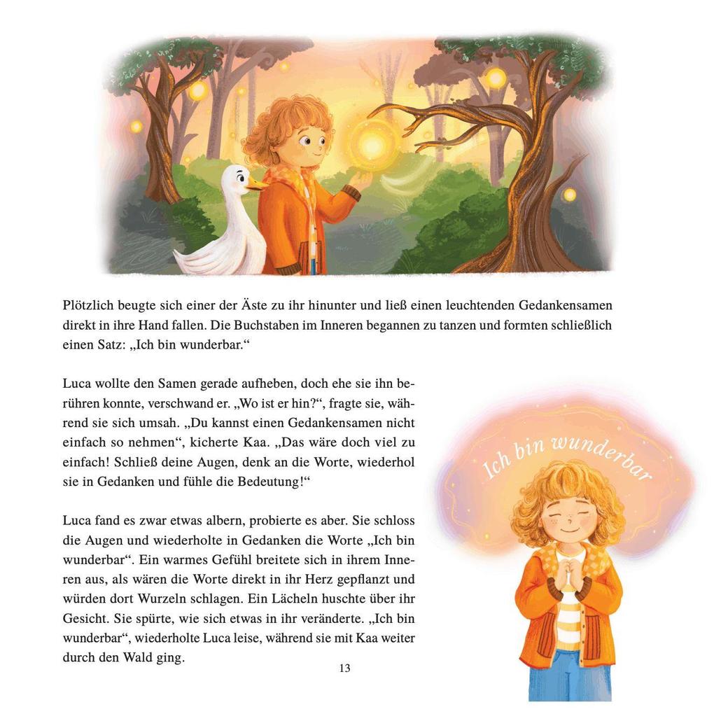 Weitere Ansicht: LUCA UND DIE SCHULE DER KRAFTVOLLEN GEDANKEN | Darline Waschat
