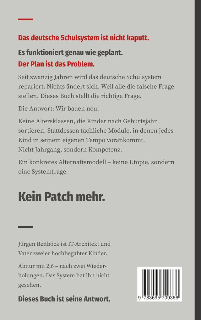 Weitere Ansicht: Schluss mit Schule | Jürgen Reitböck