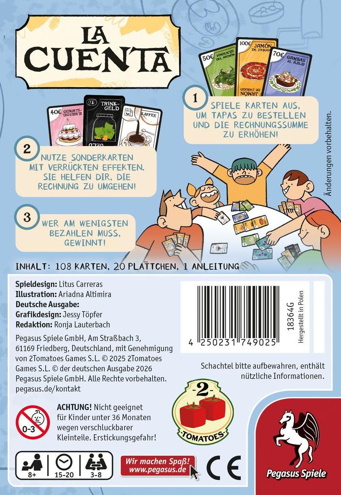 Weitere Ansicht: La Cuenta