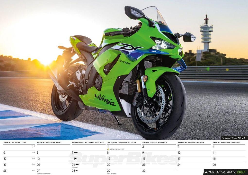Weitere Ansicht: Motorräder 2027 - Der Motorrad Kalender