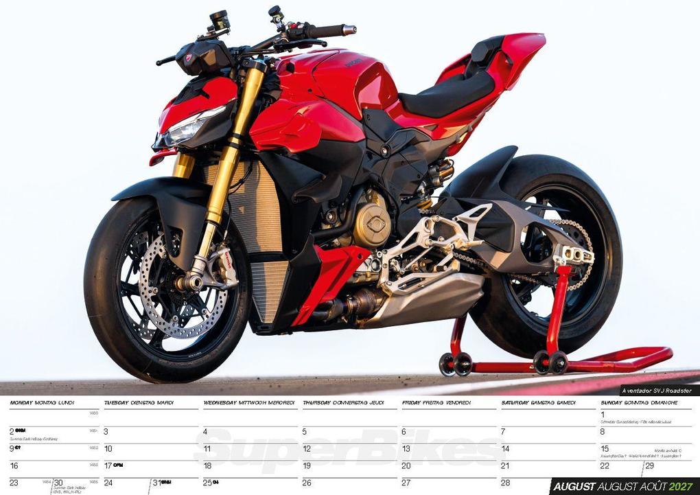Weitere Ansicht: Motorräder 2027 - Der Motorrad Kalender