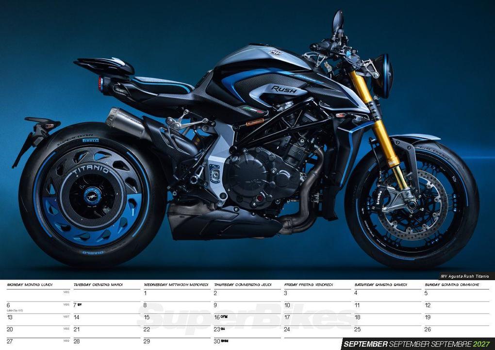 Weitere Ansicht: Motorräder 2027 - Der Motorrad Kalender