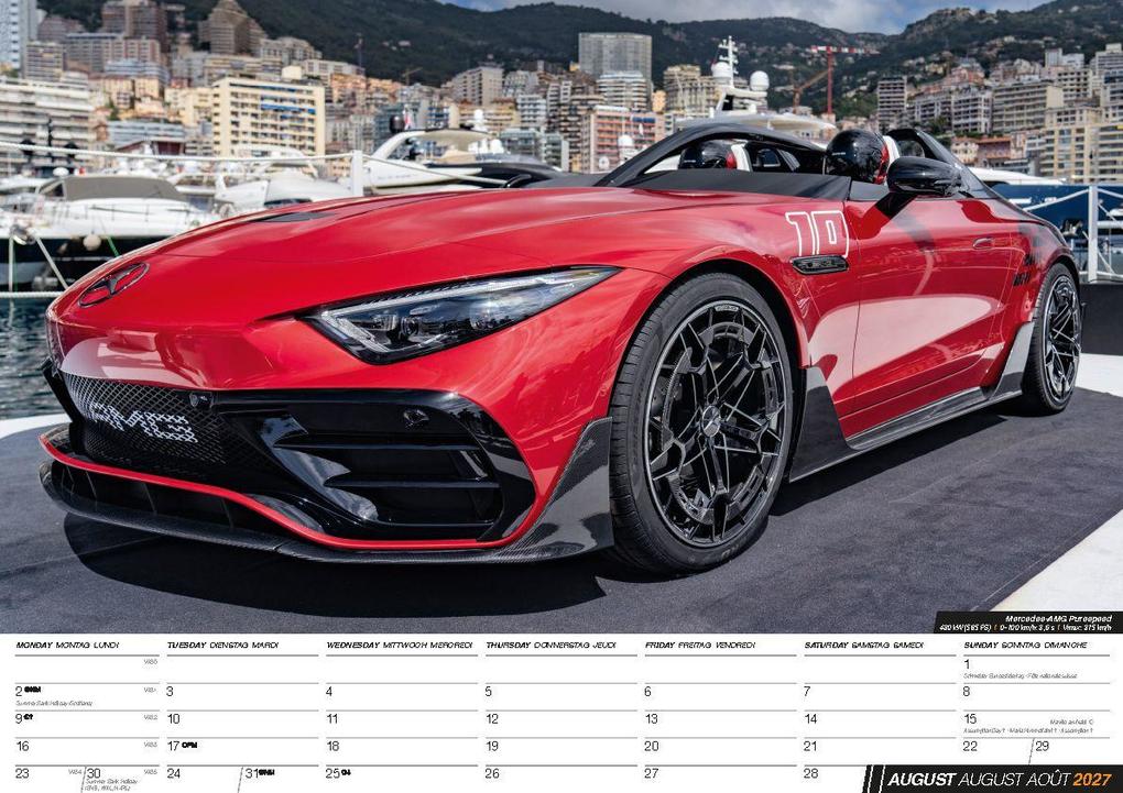 Weitere Ansicht: Fast Cars - Der Sportwagen Kalender 2027