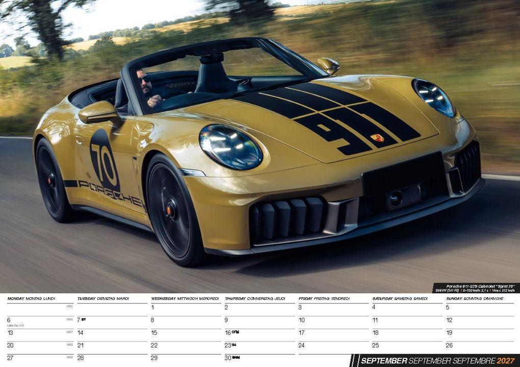 Weitere Ansicht: Fast Cars - Der Sportwagen Kalender 2027