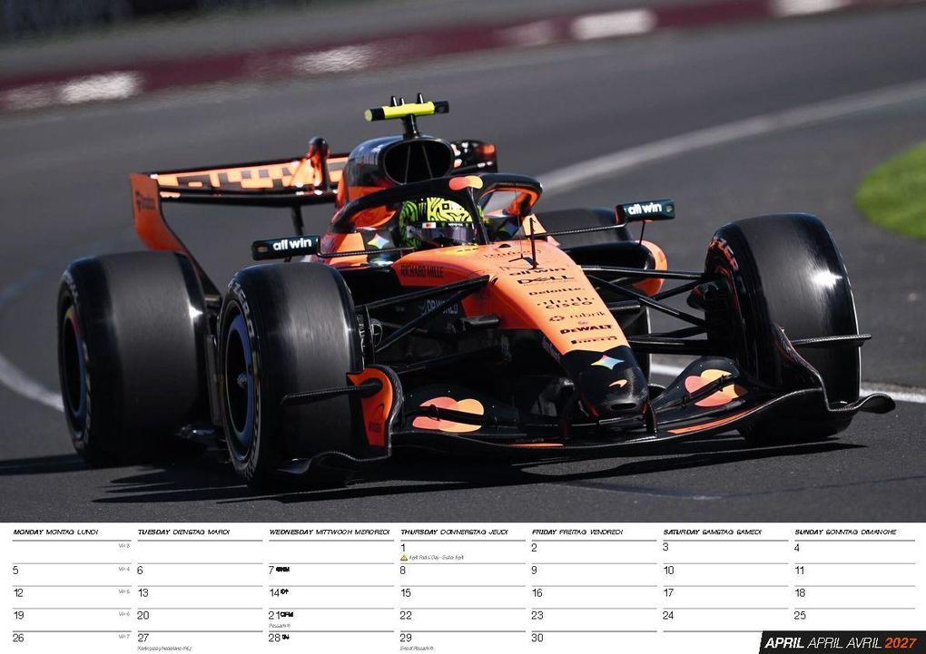 Weitere Ansicht: Lando Norris Kalender 2027 | Lando Norris