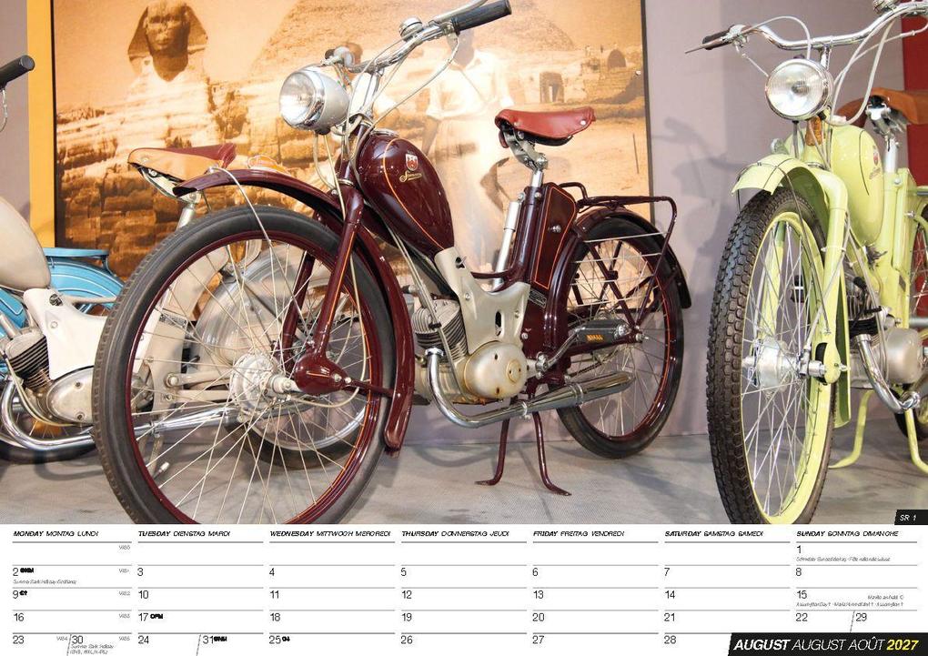 Weitere Ansicht: Simson Kleinkrafträder Kalender 2027 - Die DDR Legende