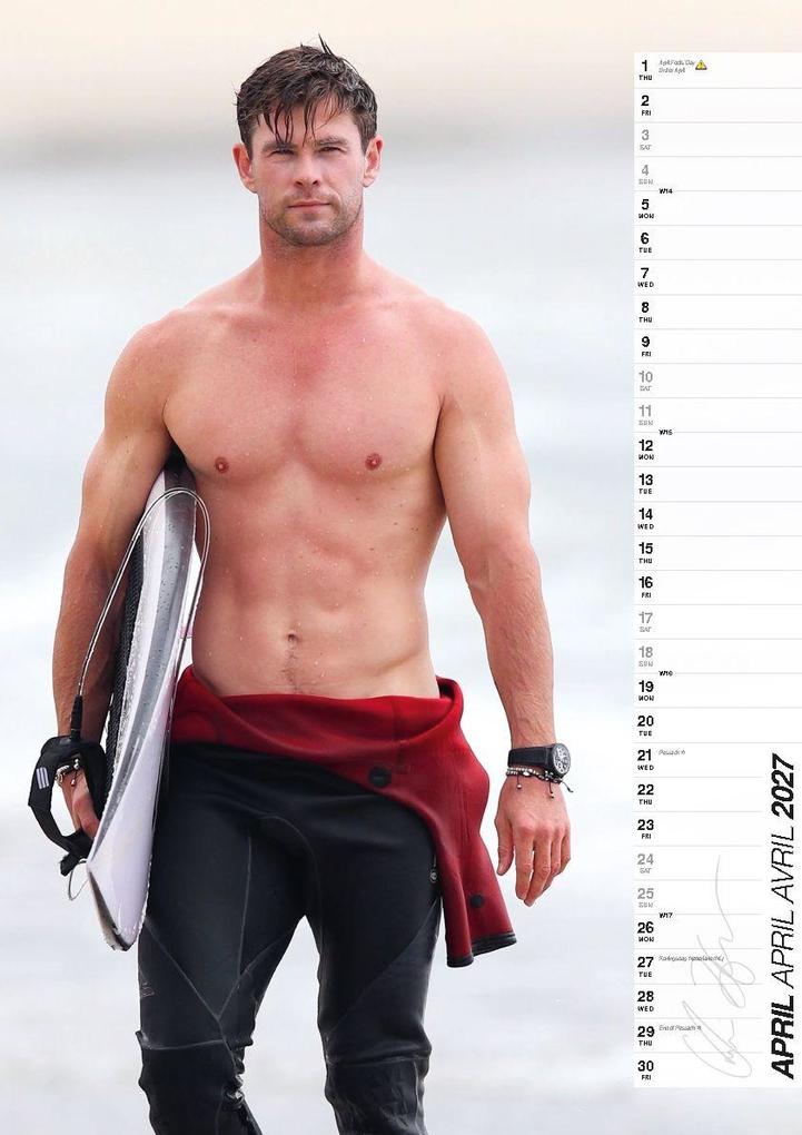 Weitere Ansicht: Chris Hemsworth Offizieller Kalender 2027 | Chris Hemsworth
