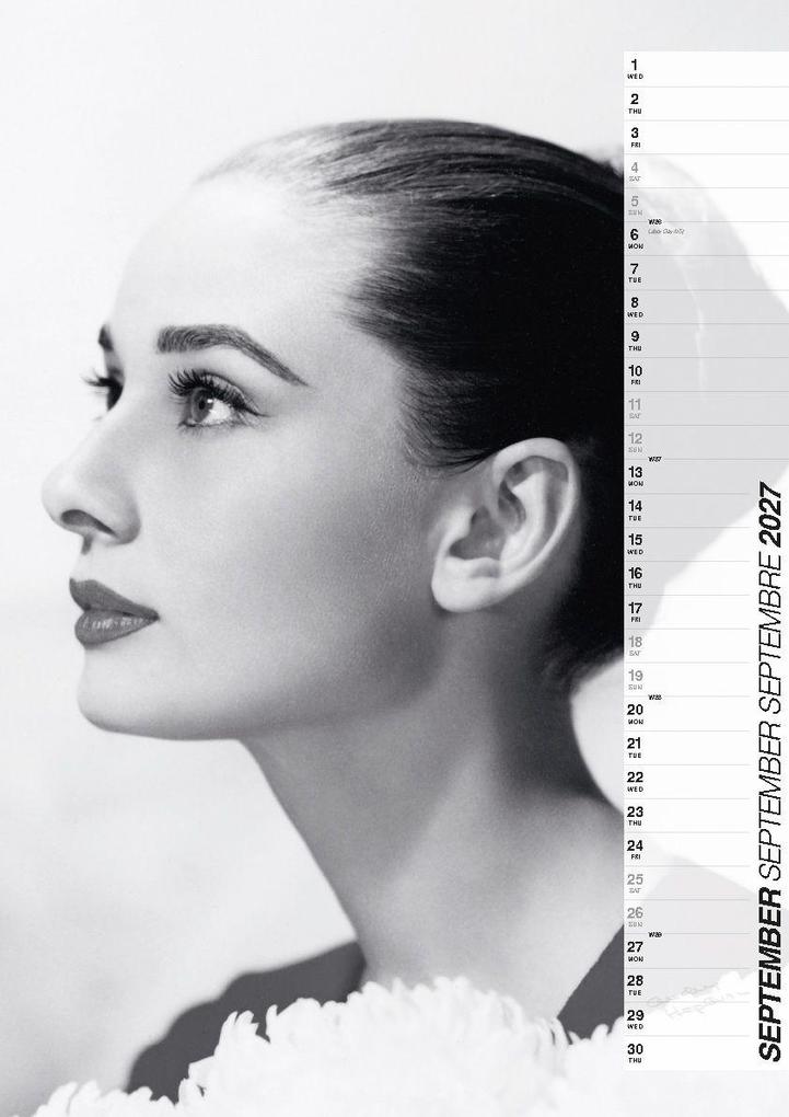Weitere Ansicht: Audrey Hepburn Kalender 2027 - Glamour Film Stars | Audrey Hepburn