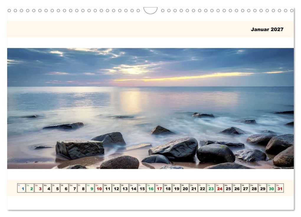 Weitere Ansicht: Am Meer - Panorama (Wandkalender 2027 DIN A3 quer), CALVENDO Monatskalender | Torsten Irmer, Calvendo