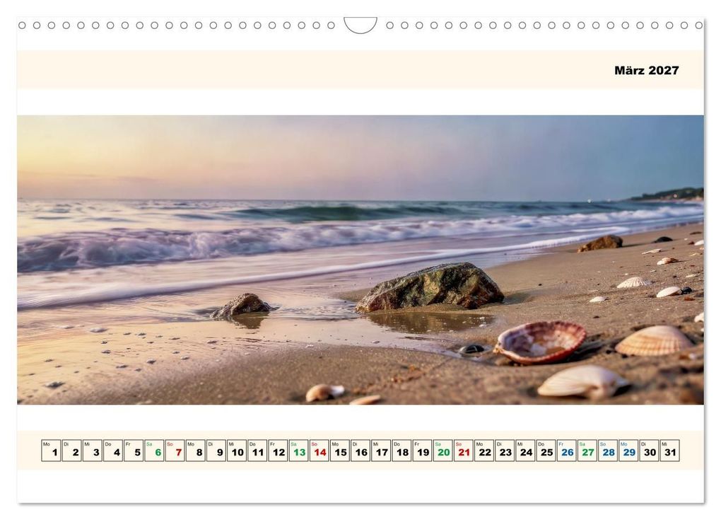 Weitere Ansicht: Am Meer - Panorama (Wandkalender 2027 DIN A3 quer), CALVENDO Monatskalender | Torsten Irmer, Calvendo