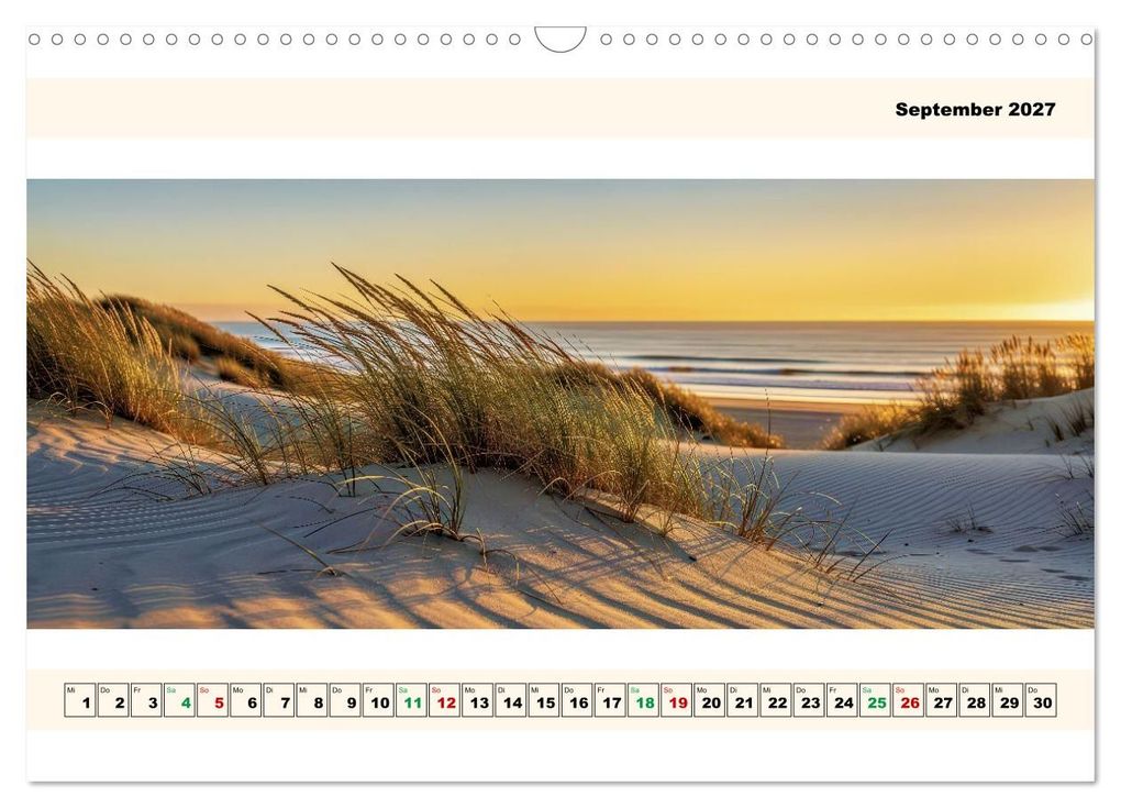 Weitere Ansicht: Am Meer - Panorama (Wandkalender 2027 DIN A3 quer), CALVENDO Monatskalender | Torsten Irmer, Calvendo