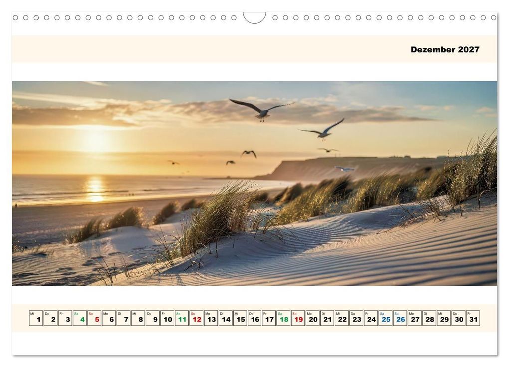 Weitere Ansicht: Am Meer - Panorama (Wandkalender 2027 DIN A3 quer), CALVENDO Monatskalender | Torsten Irmer, Calvendo