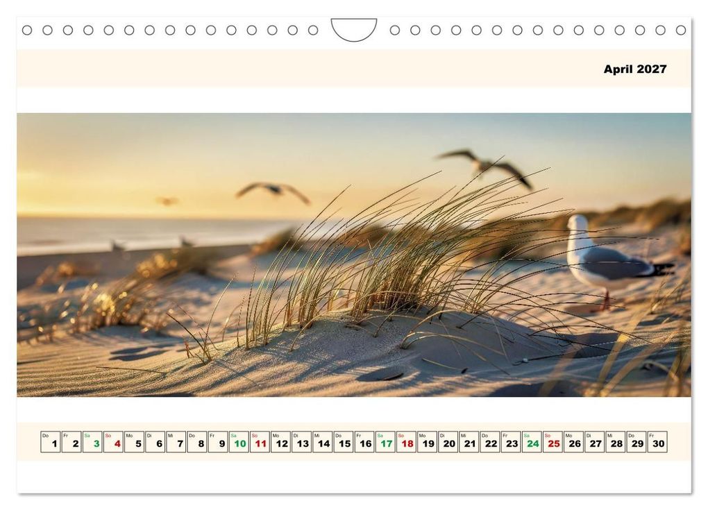 Weitere Ansicht: Am Meer - Panorama (Wandkalender 2027 DIN A4 quer), CALVENDO Monatskalender | Torsten Irmer, Calvendo