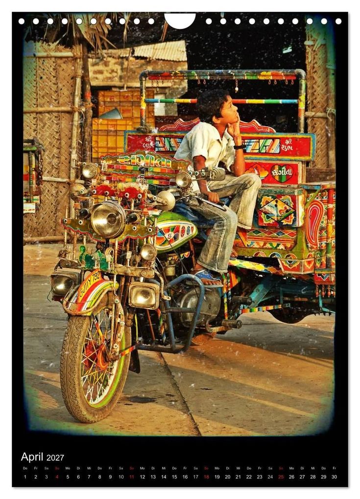 Weitere Ansicht: india RETROspective - Indien Kalender (Wandkalender 2027 DIN A4 hoch), CALVENDO Monatskalender | Sebastian Heinrich, Calvendo