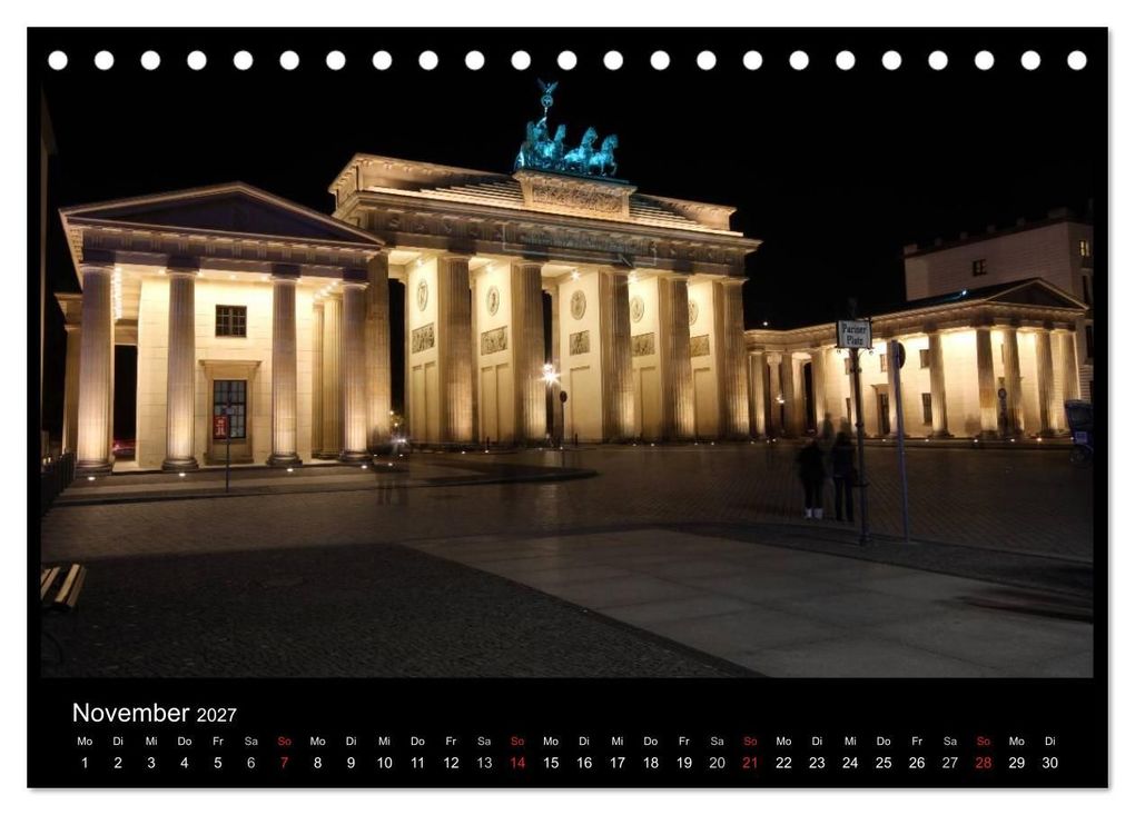 Weitere Ansicht: Berlin bei Nacht 2027 (Tischkalender 2027 DIN A5 quer), CALVENDO Monatskalender | Olaf Neidhardt anolin, Calvendo