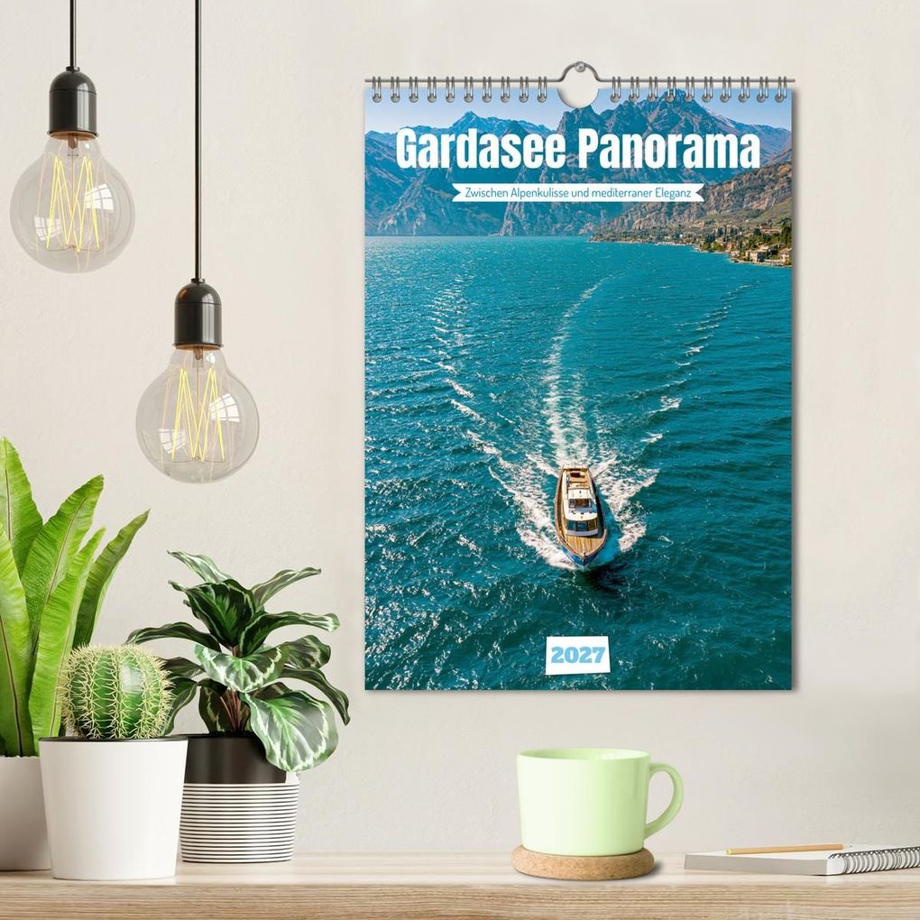 Weitere Ansicht: Gardasee Panorama (Wandkalender 2027 DIN A4 hoch), CALVENDO Monatskalender | Steffen Gierok-Latniak, Calvendo