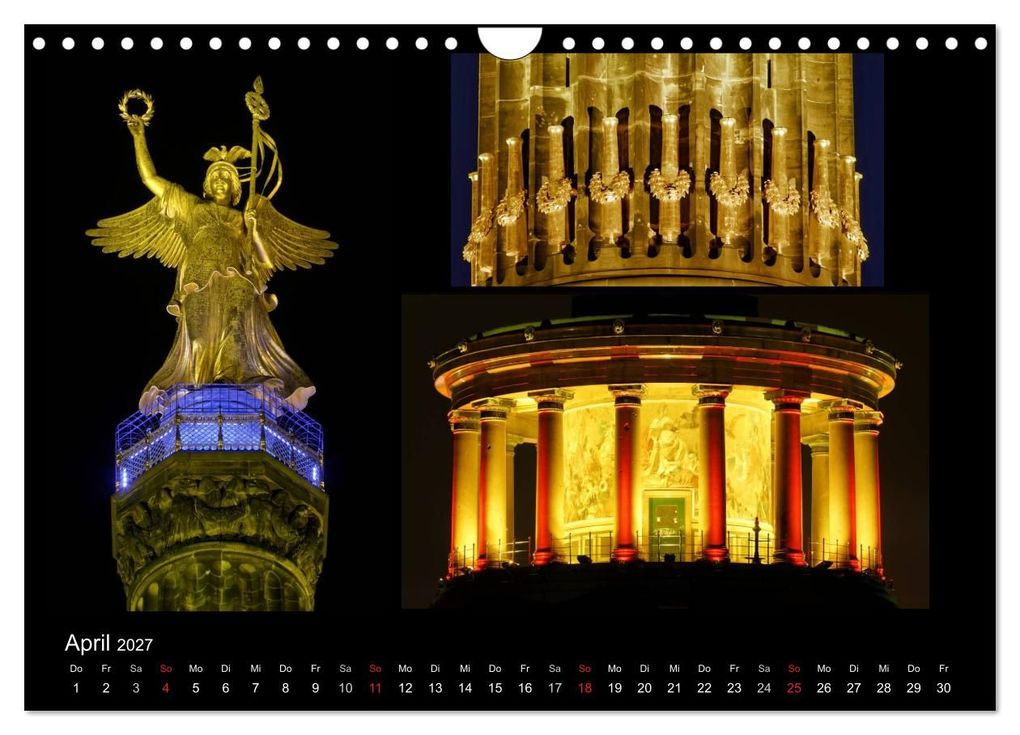 Weitere Ansicht: Berlin bei Nacht 2027 (Wandkalender 2027 DIN A4 quer), CALVENDO Monatskalender | Olaf Neidhardt anolin, Calvendo