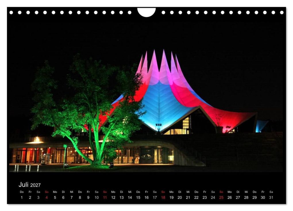 Weitere Ansicht: Berlin bei Nacht 2027 (Wandkalender 2027 DIN A4 quer), CALVENDO Monatskalender | Olaf Neidhardt anolin, Calvendo