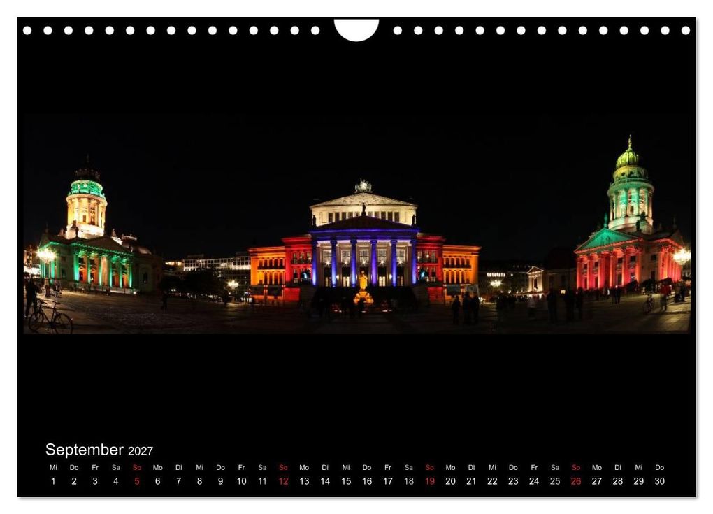 Weitere Ansicht: Berlin bei Nacht 2027 (Wandkalender 2027 DIN A4 quer), CALVENDO Monatskalender | Olaf Neidhardt anolin, Calvendo
