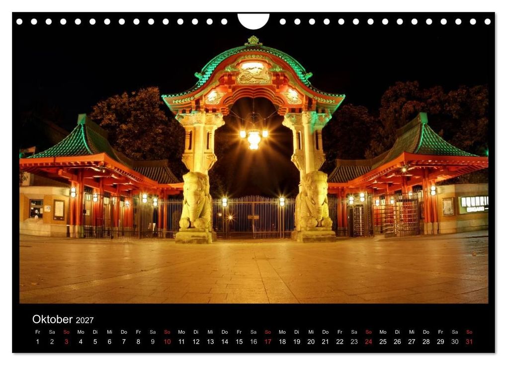 Weitere Ansicht: Berlin bei Nacht 2027 (Wandkalender 2027 DIN A4 quer), CALVENDO Monatskalender | Olaf Neidhardt anolin, Calvendo