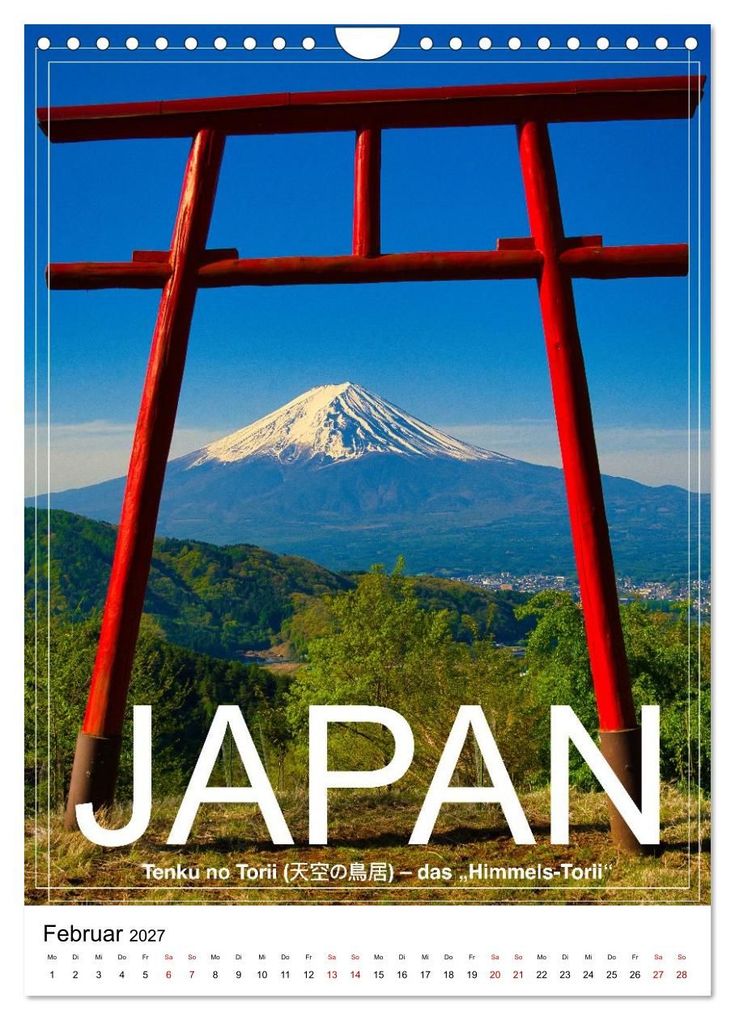 Weitere Ansicht: Japan PosterArt (Wandkalender 2027 DIN A4 hoch), CALVENDO Monatskalender | Michael Lieder - Artem24.eu, Calvendo