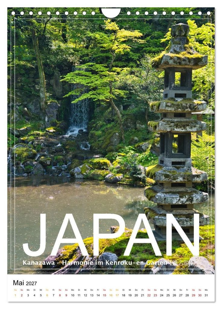 Weitere Ansicht: Japan PosterArt (Wandkalender 2027 DIN A4 hoch), CALVENDO Monatskalender | Michael Lieder - Artem24.eu, Calvendo
