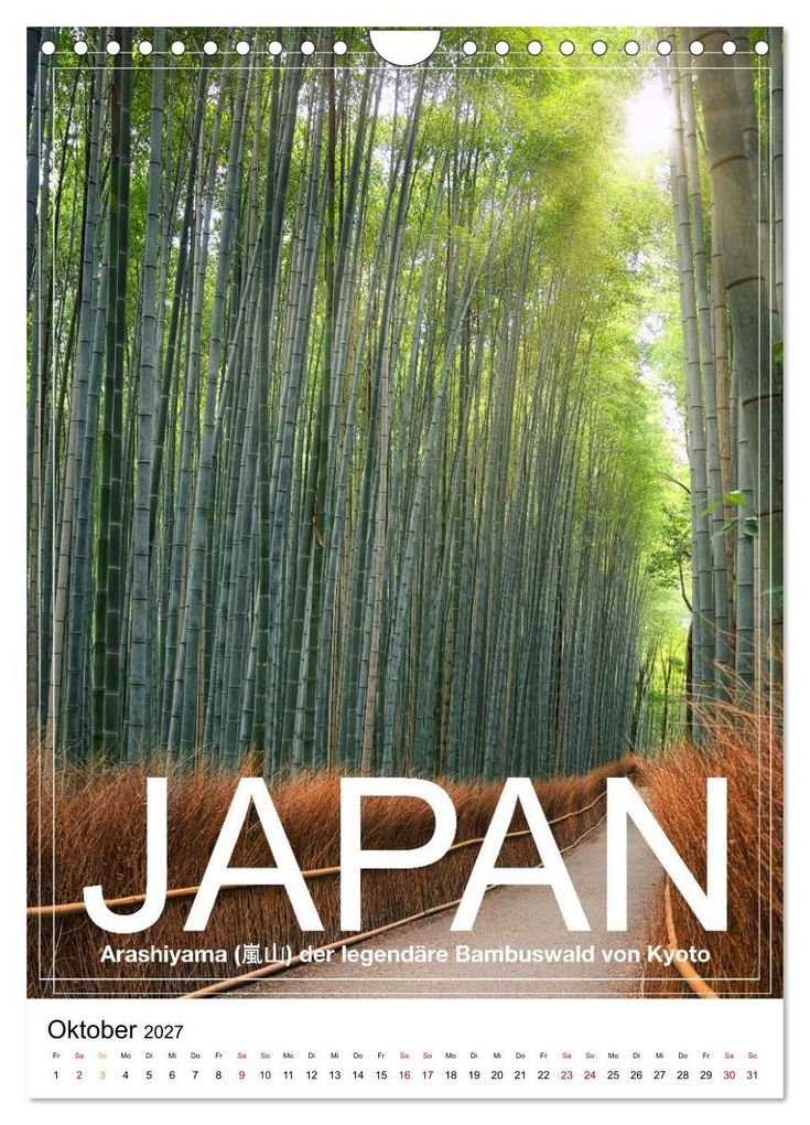 Weitere Ansicht: Japan PosterArt (Wandkalender 2027 DIN A4 hoch), CALVENDO Monatskalender | Michael Lieder - Artem24.eu, Calvendo