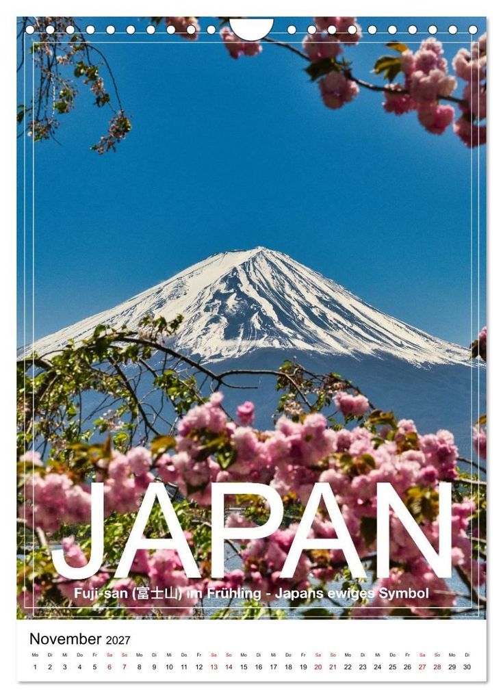 Weitere Ansicht: Japan PosterArt (Wandkalender 2027 DIN A4 hoch), CALVENDO Monatskalender | Michael Lieder - Artem24.eu, Calvendo
