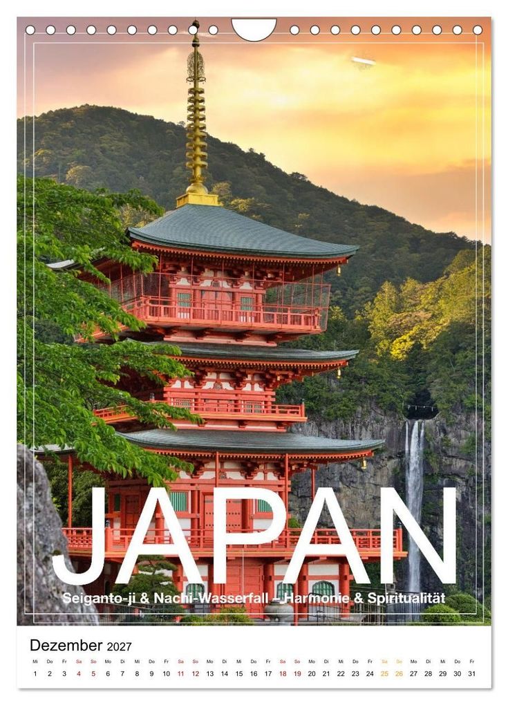 Weitere Ansicht: Japan PosterArt (Wandkalender 2027 DIN A4 hoch), CALVENDO Monatskalender | Michael Lieder - Artem24.eu, Calvendo