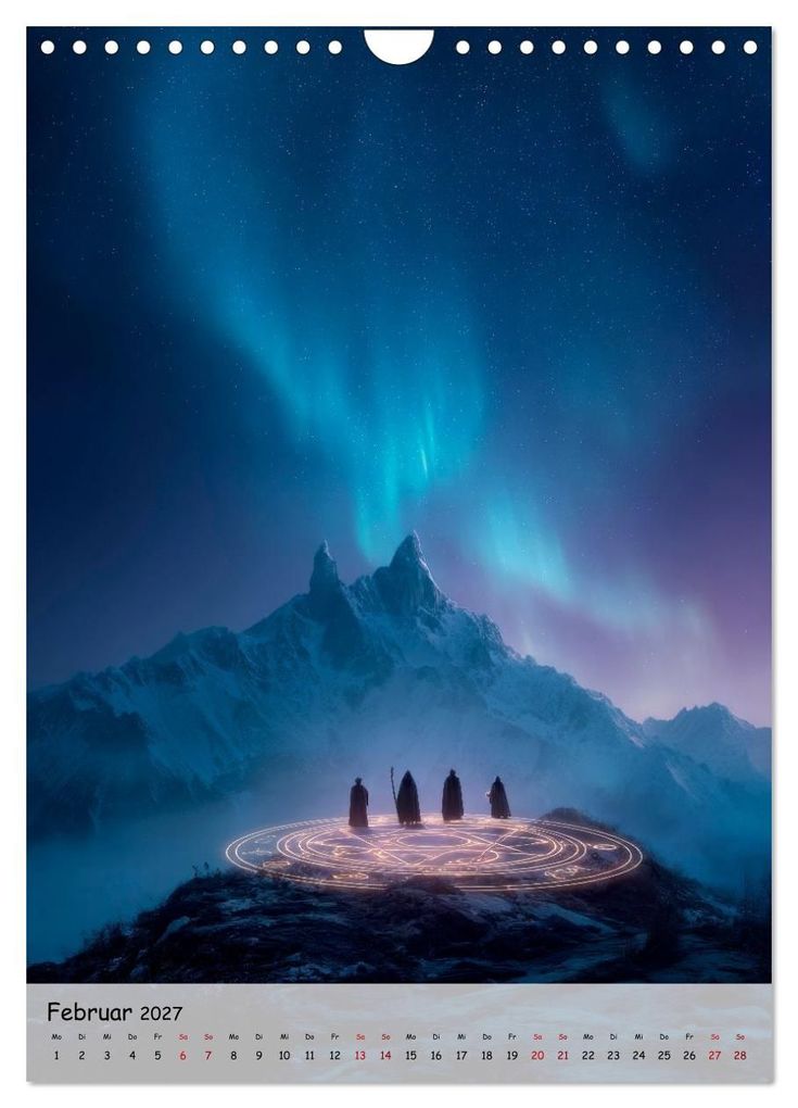 Weitere Ansicht: Uraltes erwachen der Magie (Wandkalender 2027 DIN A4 hoch), CALVENDO Monatskalender | Melanie Viola, Calvendo