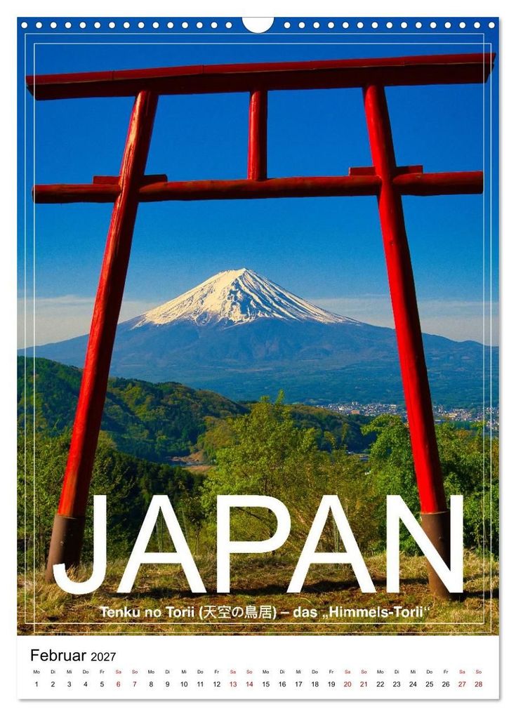 Weitere Ansicht: Japan PosterArt (Wandkalender 2027 DIN A3 hoch), CALVENDO Monatskalender | Michael Lieder - Artem24.eu, Calvendo
