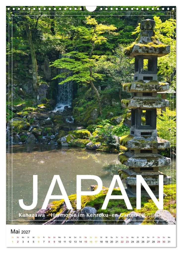 Weitere Ansicht: Japan PosterArt (Wandkalender 2027 DIN A3 hoch), CALVENDO Monatskalender | Michael Lieder - Artem24.eu, Calvendo