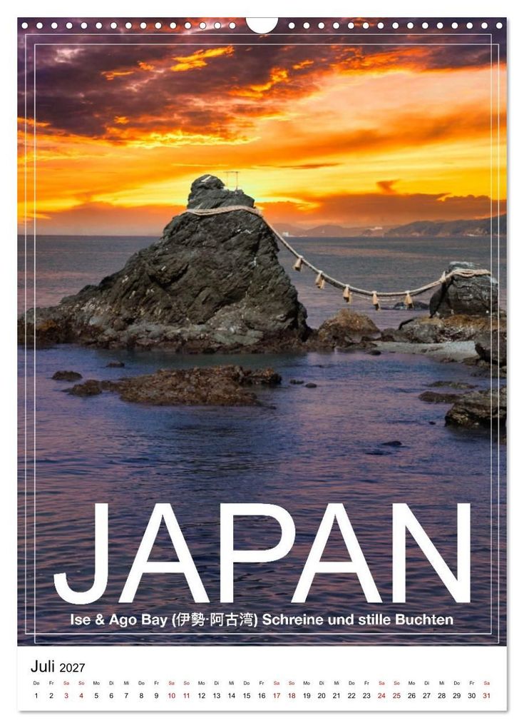 Weitere Ansicht: Japan PosterArt (Wandkalender 2027 DIN A3 hoch), CALVENDO Monatskalender | Michael Lieder - Artem24.eu, Calvendo