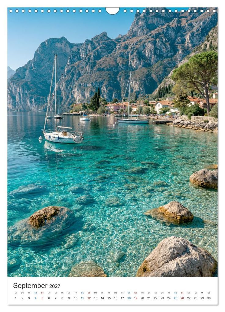 Weitere Ansicht: Gardasee Panorama (Wandkalender 2027 DIN A3 hoch), CALVENDO Monatskalender | Steffen Gierok-Latniak, Calvendo