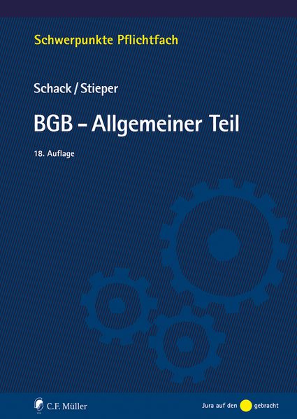 Produktbild: BGB-Allgemeiner Teil | Haimo Schack, Malte Stieper