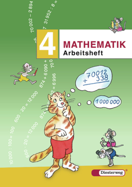 Produktbild: Mathematik-Übungen 4. Arbeitsheft. Neubearbeitung | Horst Erdmann, Gerd Wachs, Heike Müller, Carmen Damaris Pilnei