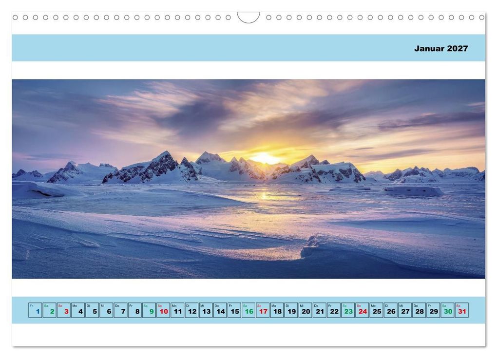 Weitere Ansicht: Naturaufnahmen - Panorama (Wandkalender 2027 DIN A3 quer), CALVENDO Monatskalender | Torsten Irmer, Calvendo