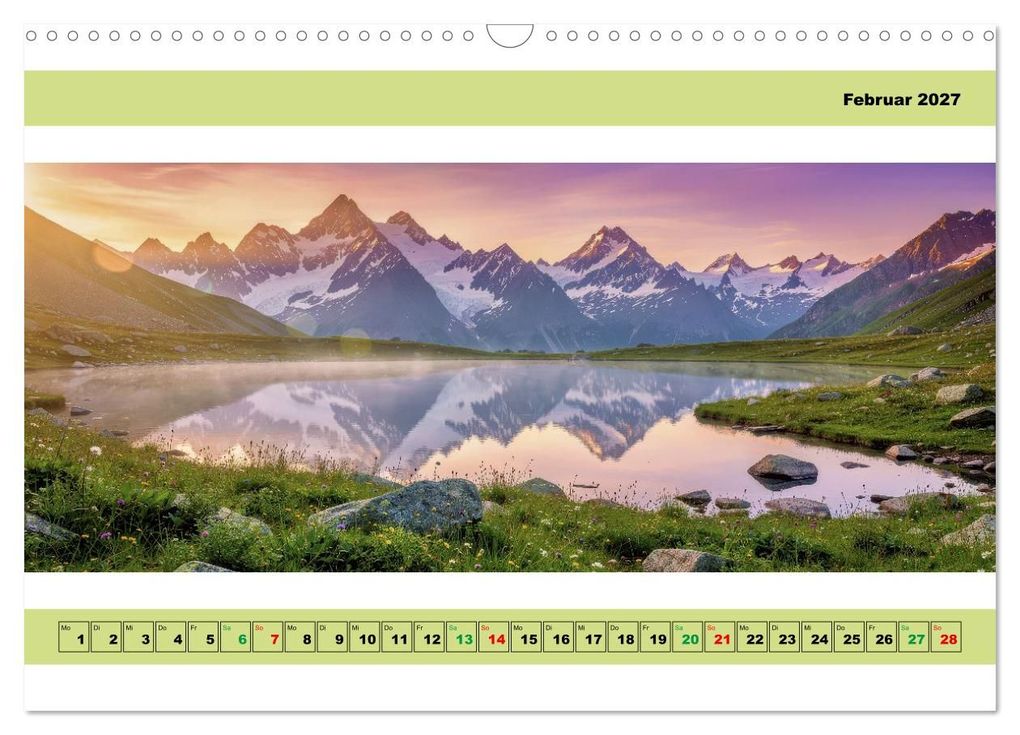 Weitere Ansicht: Naturaufnahmen - Panorama (Wandkalender 2027 DIN A3 quer), CALVENDO Monatskalender | Torsten Irmer, Calvendo
