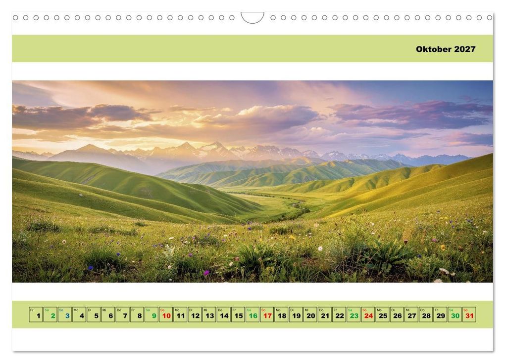 Weitere Ansicht: Naturaufnahmen - Panorama (Wandkalender 2027 DIN A3 quer), CALVENDO Monatskalender | Torsten Irmer, Calvendo