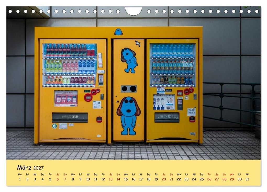 Weitere Ansicht: Tokios bunte Automatenwelt (Wandkalender 2027 DIN A4 quer), CALVENDO Monatskalender | Karsten Rahn, Calvendo