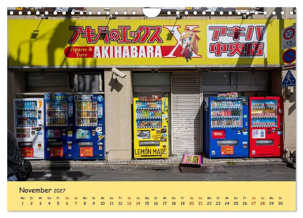 Weitere Ansicht: Tokios bunte Automatenwelt (Wandkalender 2027 DIN A4 quer), CALVENDO Monatskalender | Karsten Rahn, Calvendo