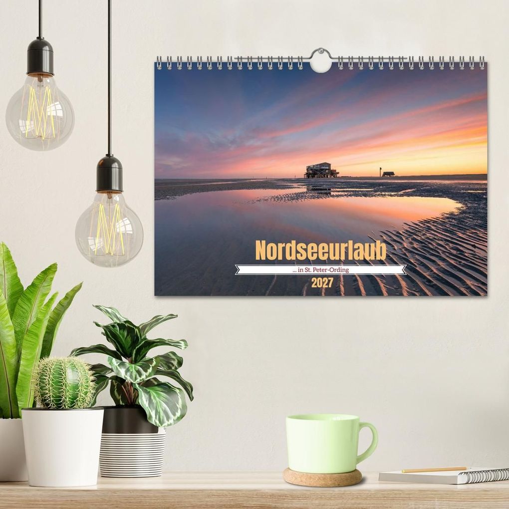 Weitere Ansicht: Nordseeurlaub in St. Peter-Ording (Wandkalender 2027 DIN A4 quer), CALVENDO Monatskalender | Ulla Moswald, Calvendo
