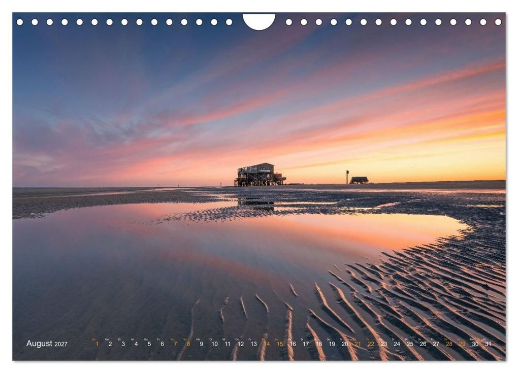 Weitere Ansicht: Nordseeurlaub in St. Peter-Ording (Wandkalender 2027 DIN A4 quer), CALVENDO Monatskalender | Ulla Moswald, Calvendo