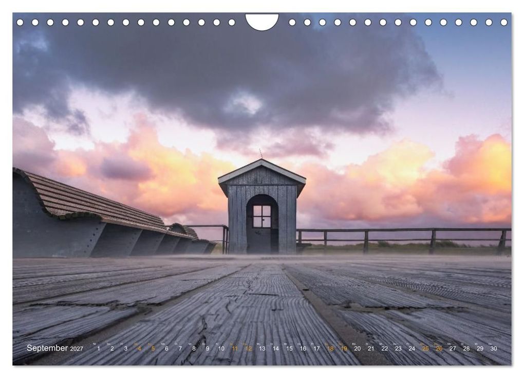 Weitere Ansicht: Nordseeurlaub in St. Peter-Ording (Wandkalender 2027 DIN A4 quer), CALVENDO Monatskalender | Ulla Moswald, Calvendo