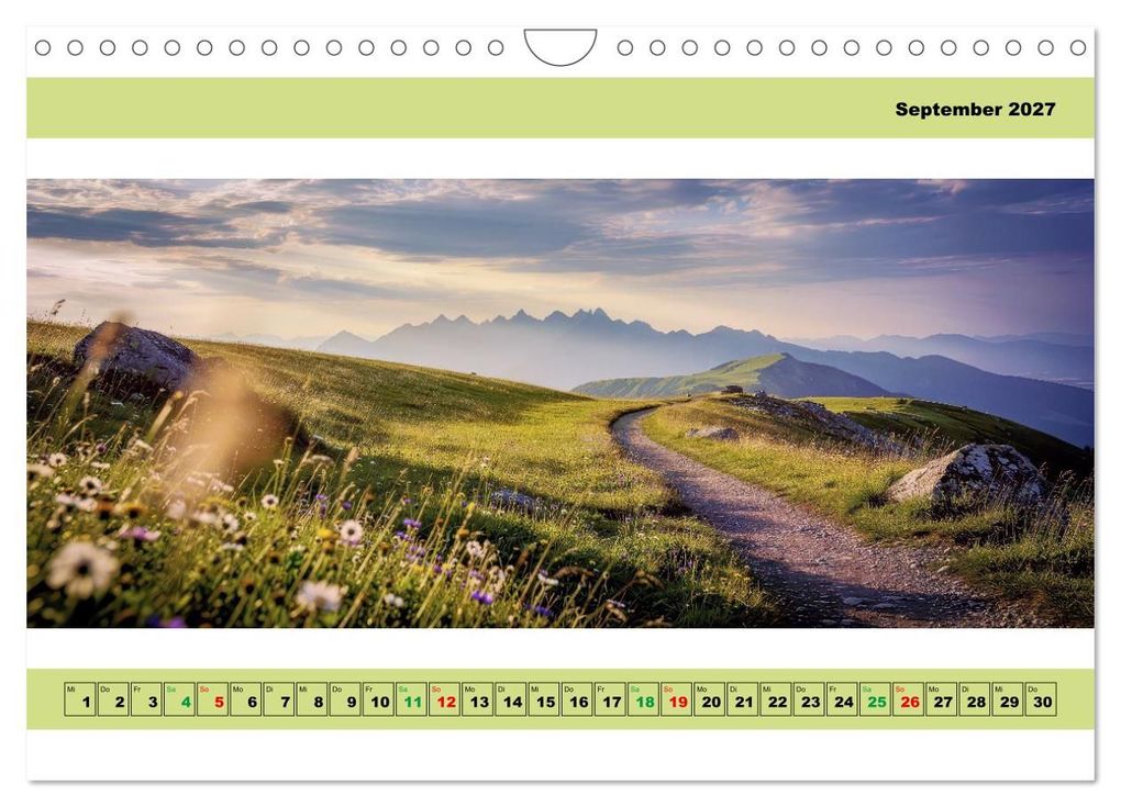 Weitere Ansicht: Naturaufnahmen - Panorama (Wandkalender 2027 DIN A4 quer), CALVENDO Monatskalender | Torsten Irmer, Calvendo