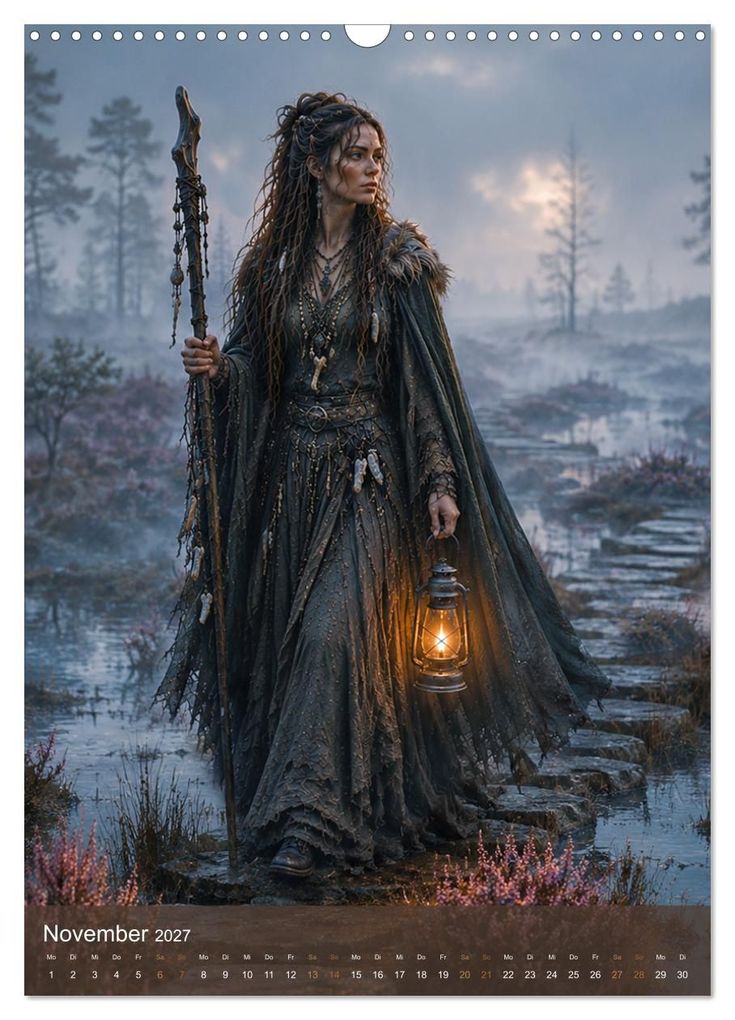 Weitere Ansicht: Hexenpfade (Wandkalender 2027 DIN A3 hoch), CALVENDO Monatskalender | NytheraArt, Calvendo