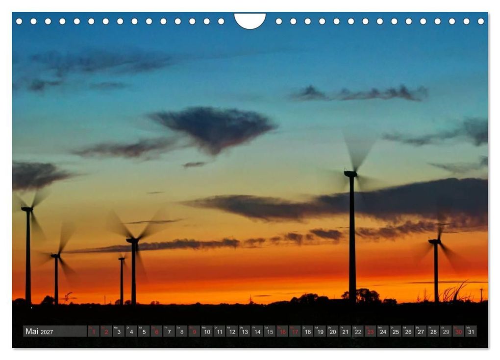 Weitere Ansicht: Nordfriesland dunkelbunt - zwischen Tönning und Sankt Peter-Ording (Wandkalender 2027 DIN A4 quer), CALVENDO Monatskalender | Peter Brüggen // www.peterbrueggen.de, Calvendo
